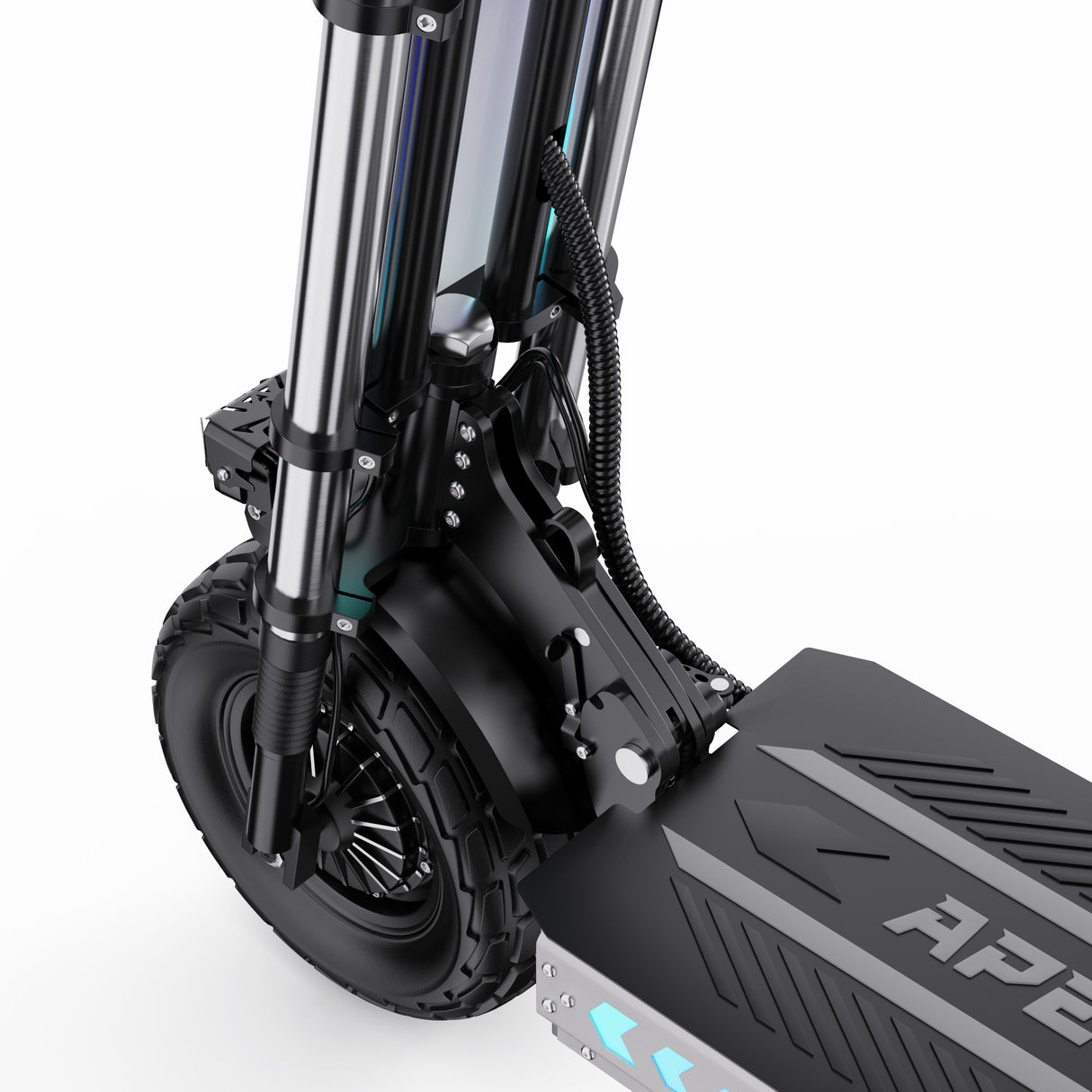 APEFOX T90 13" All-Terrain Trotinette à 2 Roues Trotinette Électrique 3000W*2 Moteurs Doubles 60V 31.2Ah Batterie