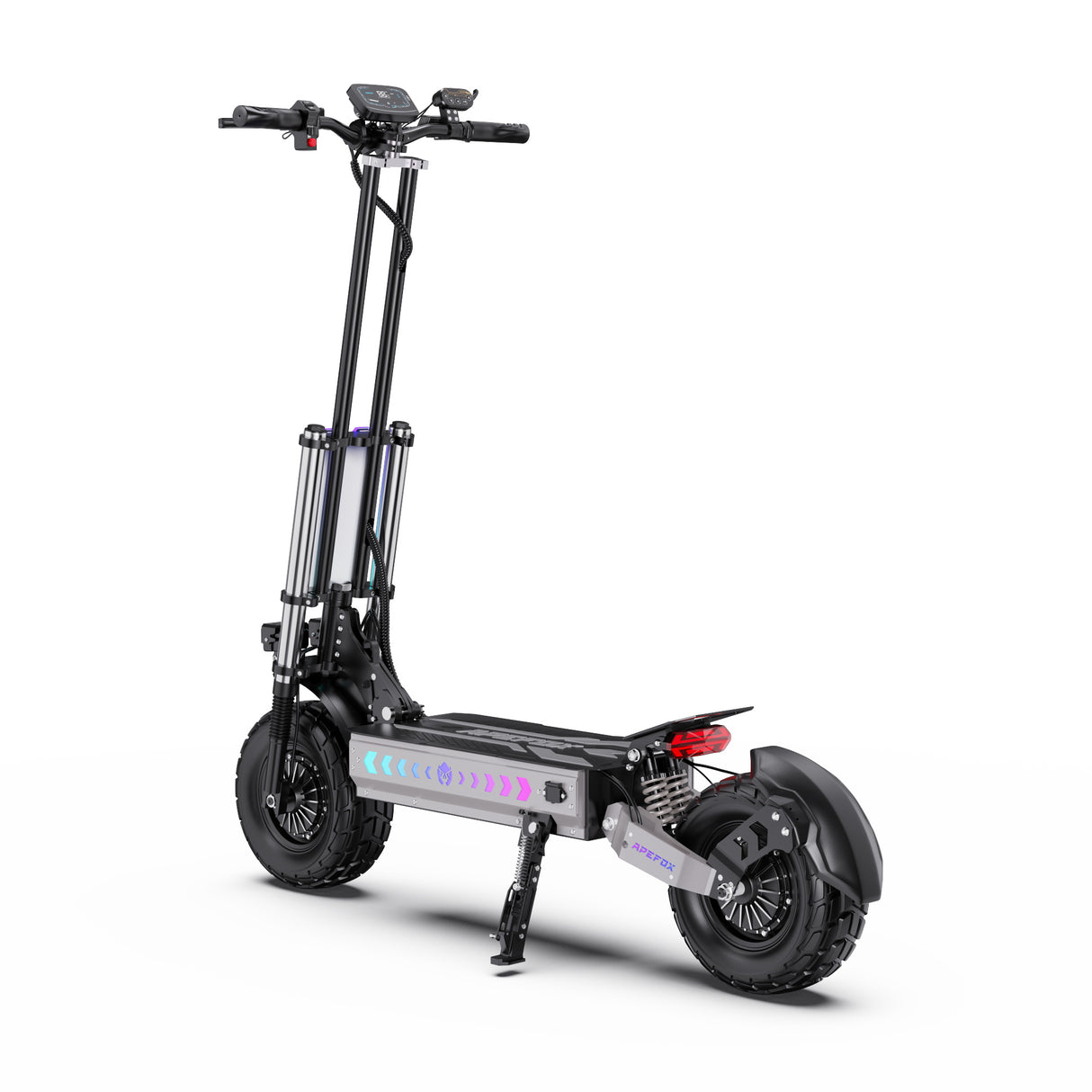 APEFOX T90 13" All-Terrain Trotinette à 2 Roues Trotinette Électrique 3000W*2 Moteurs Doubles 60V 31.2Ah Batterie