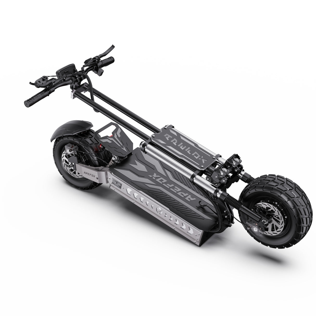 APEFOX T90 13" All-Terrain Trotinette à 2 Roues Trotinette Électrique 3000W*2 Moteurs Doubles 60V 31.2Ah Batterie
