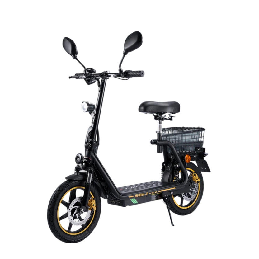 TWOFISH M5 Elite-E 14" Trottinette Electrique Pliable 500W Moteur 48V 13Ah Batterie
