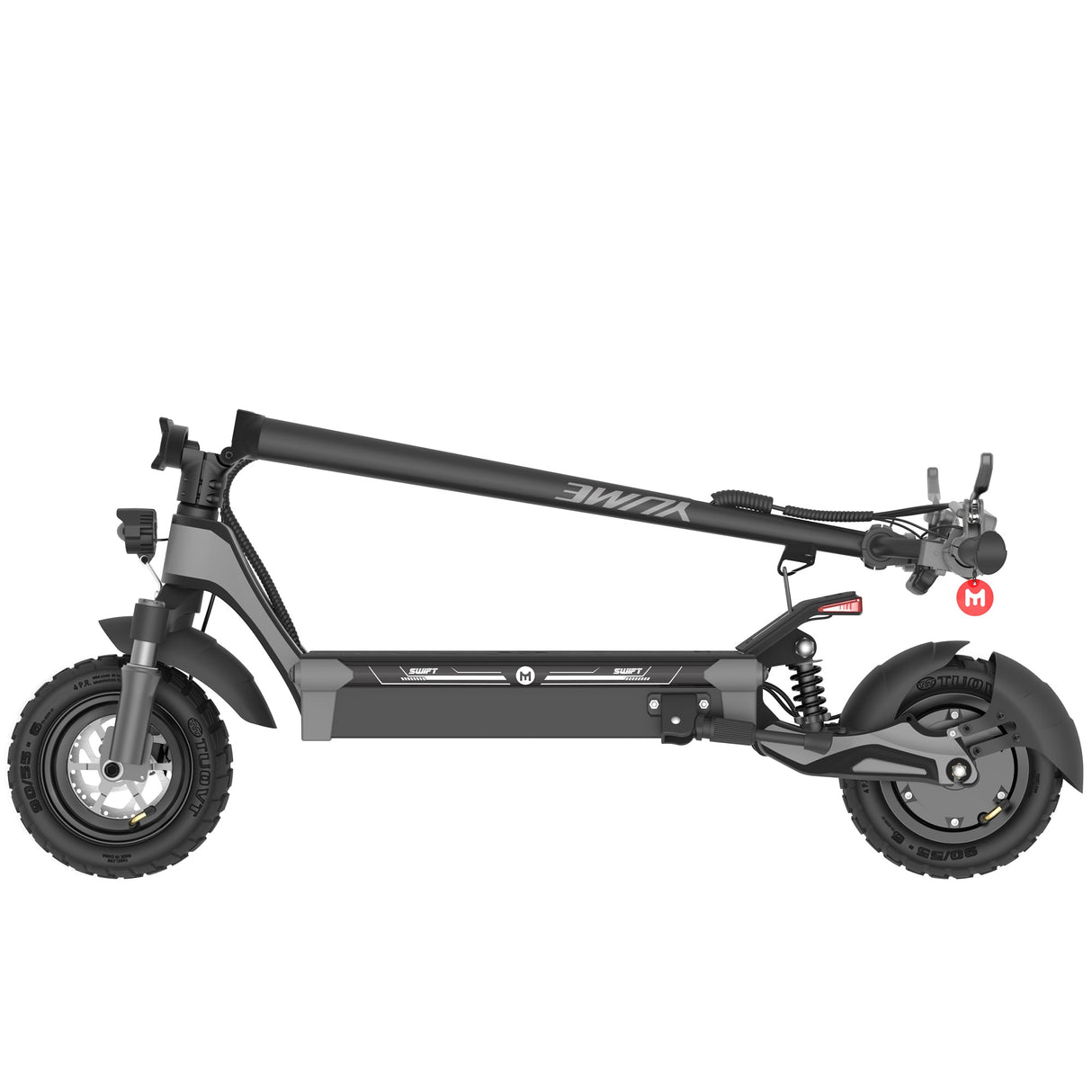 YUME Swift 10" Trottinette électrique de banlieue 1200W Moteur 48V 22.5Ah Batterie