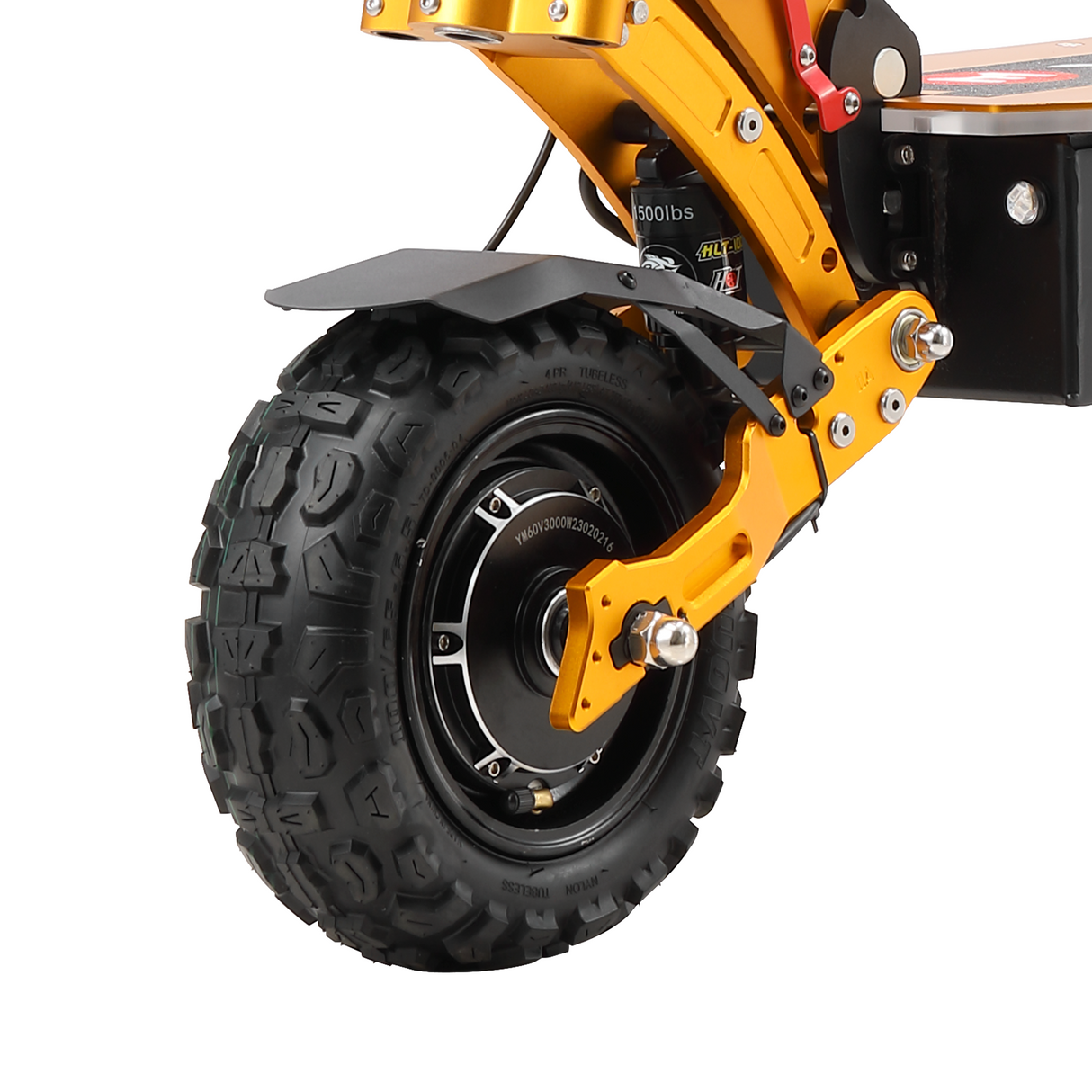 YUME X11+ 11" Trottinette électrique tout-terrain 3000W*2 Moteurs doubles 60V 27Ah/30Ah Batterie