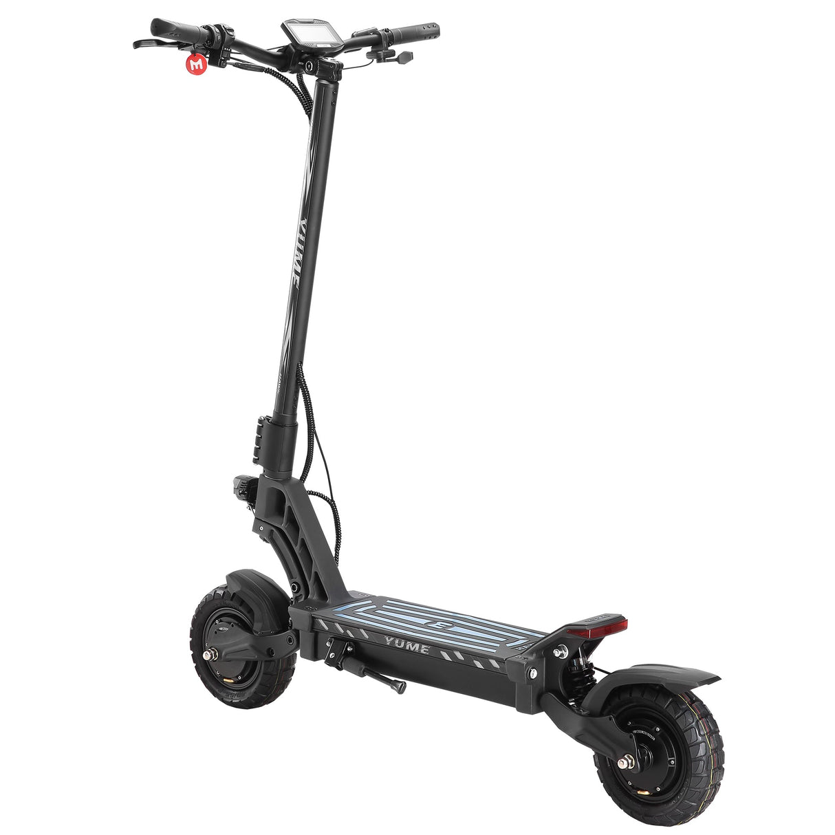 YUME Hawk 10" Trottinette électrique tout-terrain 1200W*2 Deux moteurs 60V 22.5Ah Batterie