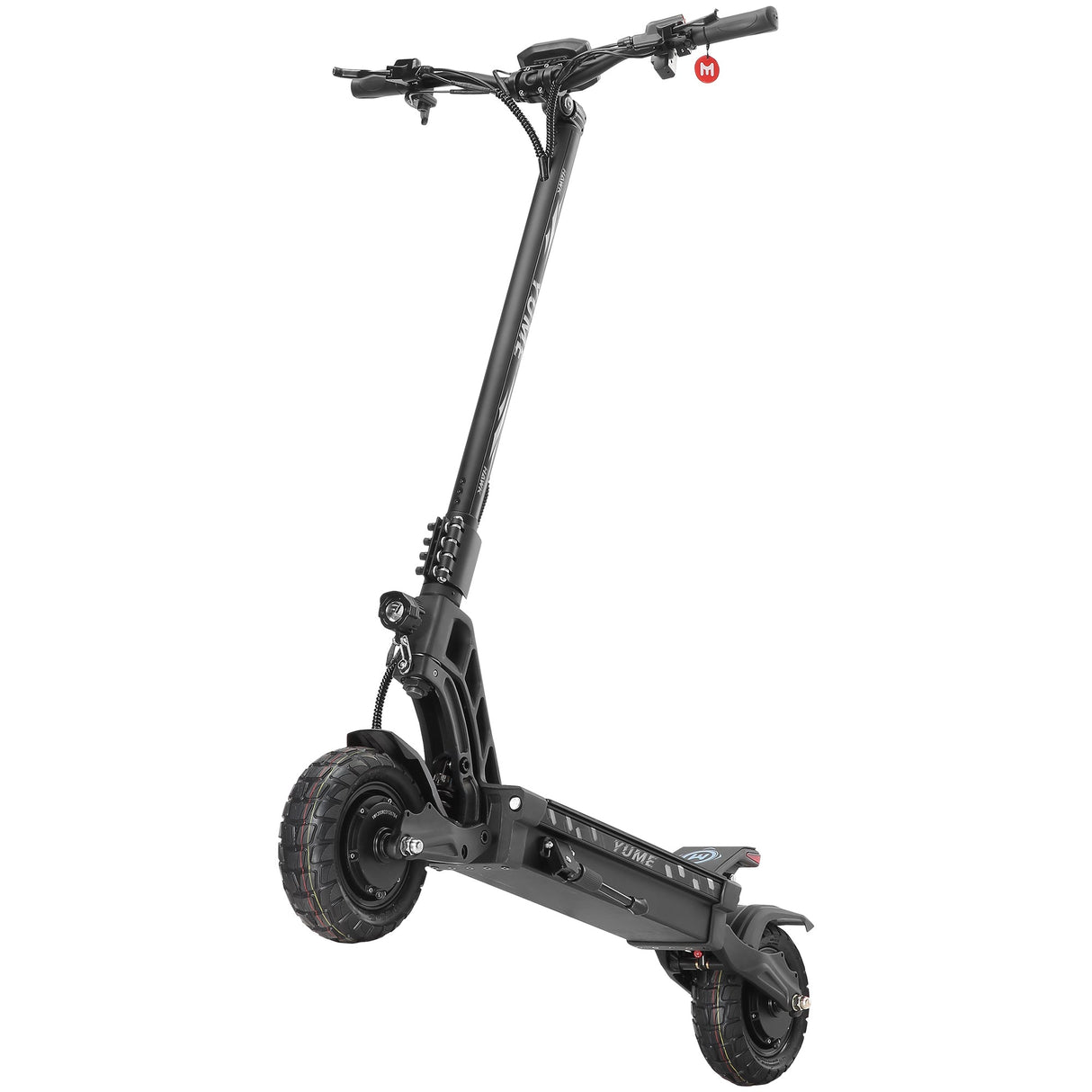 YUME Hawk 10" Trottinette électrique tout-terrain 1200W*2 Deux moteurs 60V 22.5Ah Batterie