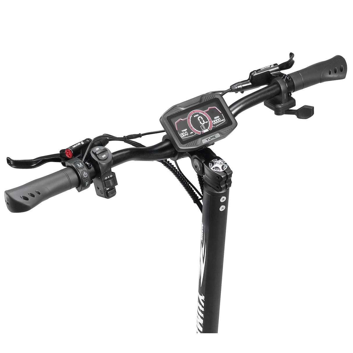 YUME Hawk 10" Trottinette électrique tout-terrain 1200W*2 Deux moteurs 60V 22.5Ah Batterie