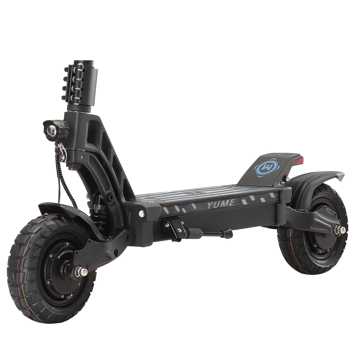 YUME Hawk 10" Trottinette électrique tout-terrain 1200W*2 Deux moteurs 60V 22.5Ah Batterie