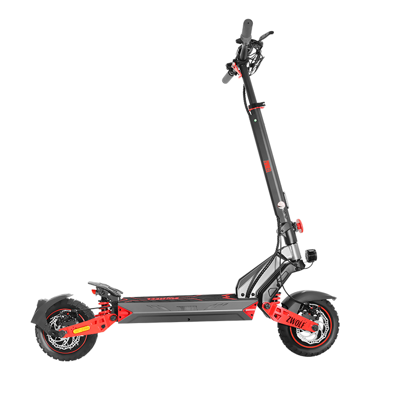 ZWHEEL D3 10" Trottinette électrique pliable 1200W Moteur 48V 15Ah Batterie