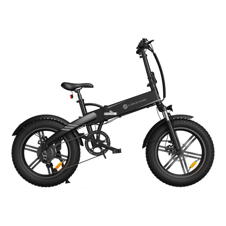 Bicicleta eléctrica plegable ADO Beast 20F de 20 pulgadas con neumáticos anchos, motor de 250 W y batería de 36 V y 14,5 Ah