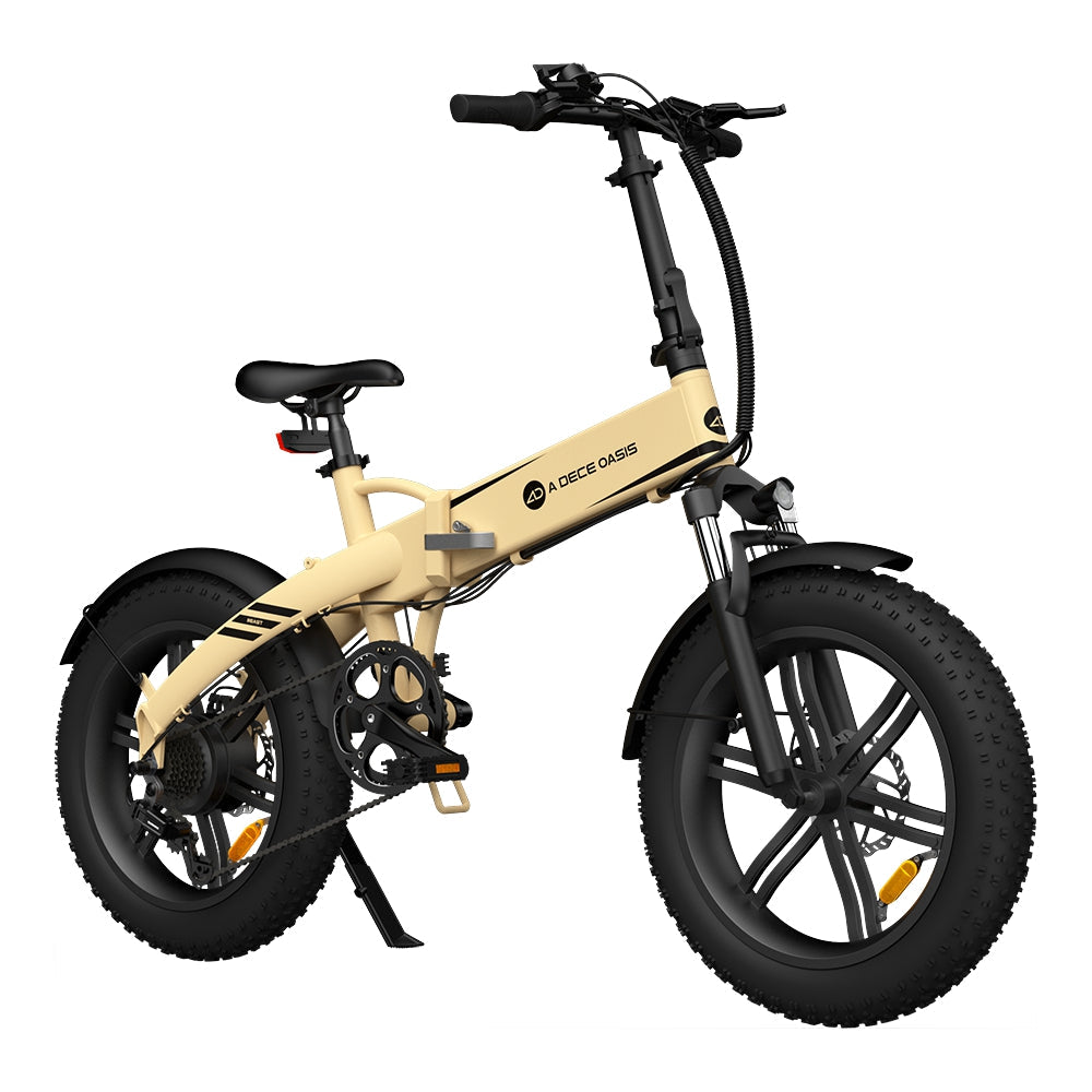 ADO Beast 20F 20" Fat Tire Vélo électrique pliant 250W Moteur 36V 14,5Ah Batterie