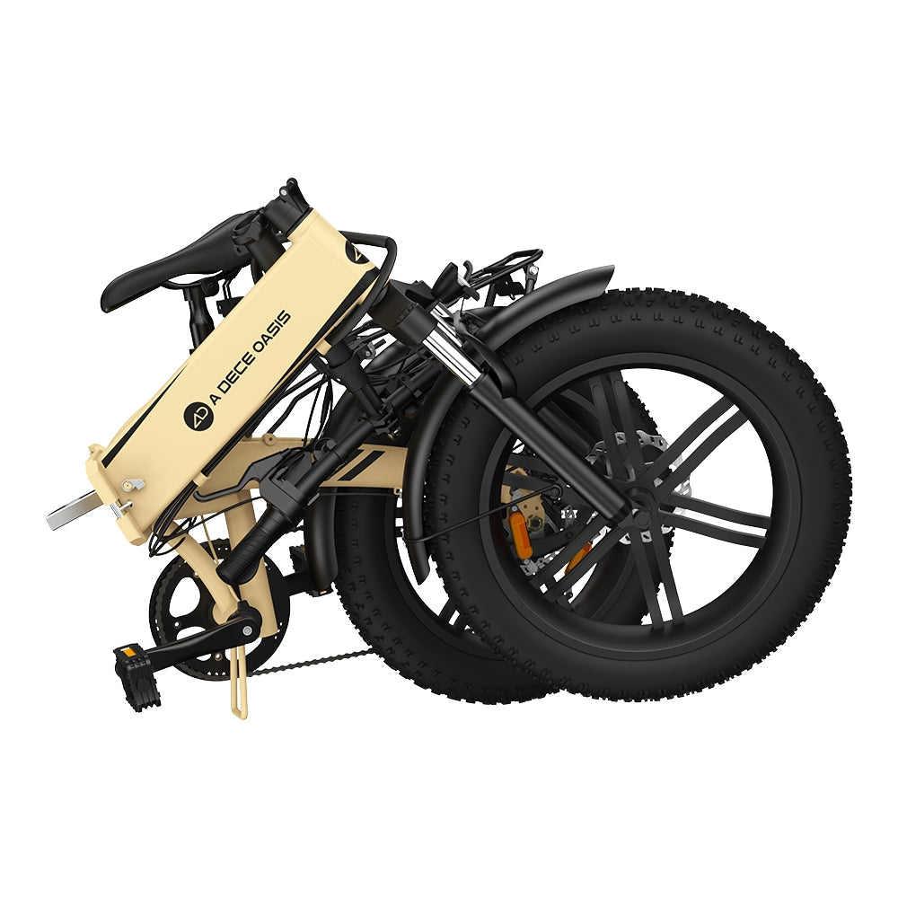 ADO Beast 20F 20" Fat Tire Vélo électrique pliant 250W Moteur 36V 14,5Ah Batterie