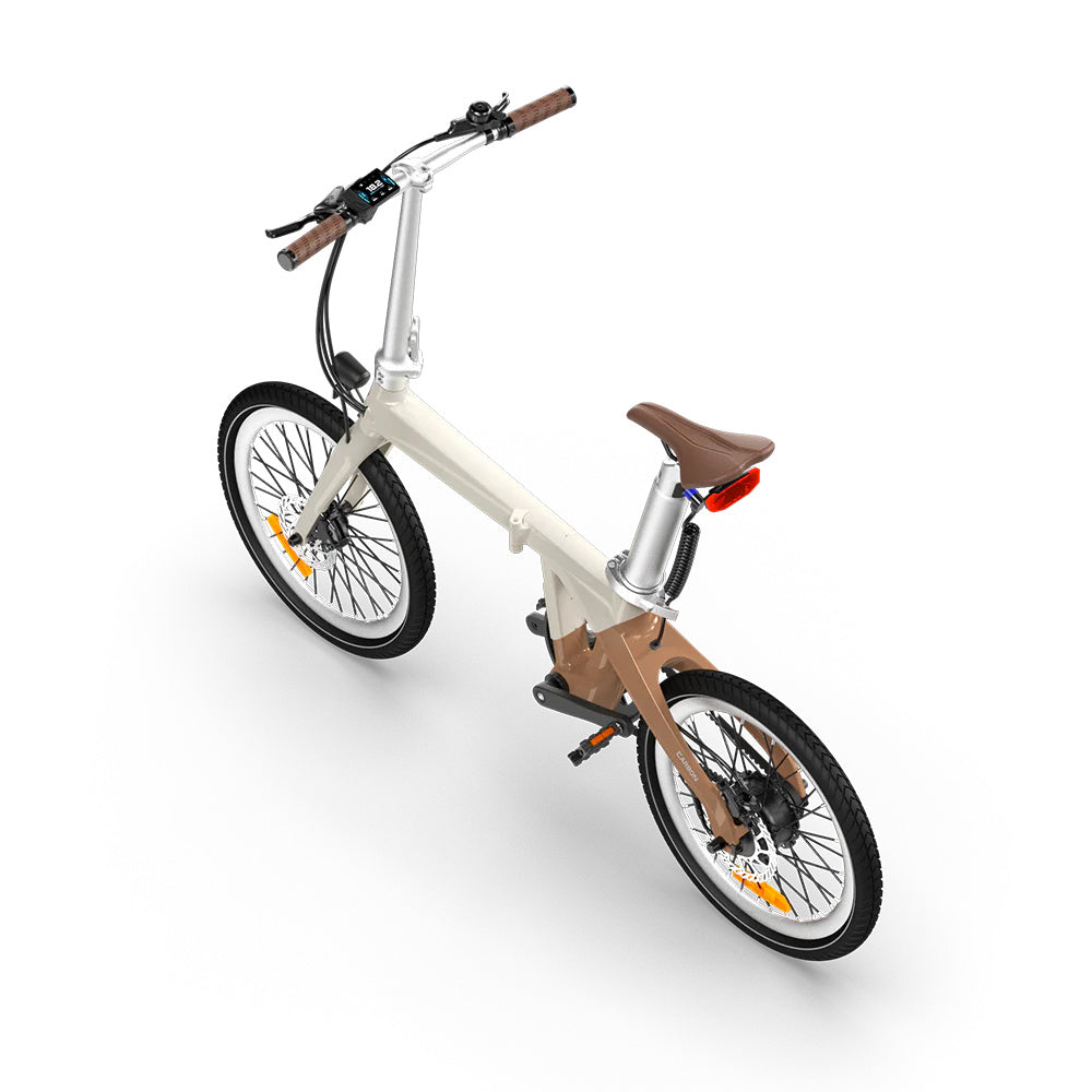 ADO Air Carbon 20" Le plus léger des vélos électriques pliants en carbone 250W Moteur 36V 9,6Ah Batterie avec APP