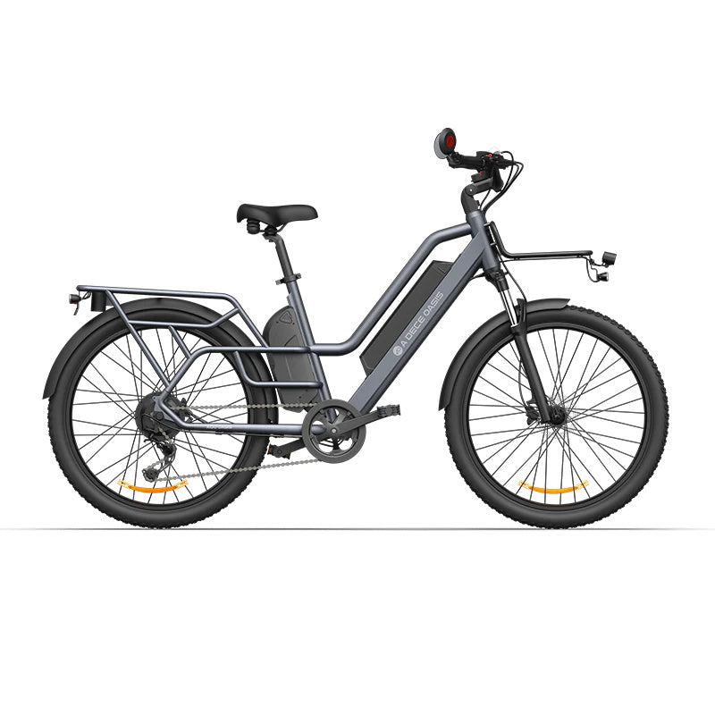 ADO Oasis 260T 26" Vélo cargo électrique 500W Moteur 48V 13,5Ah+9Ah Double Batterie