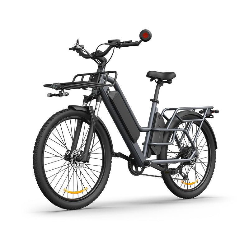 ADO Oasis 260T 26" Vélo cargo électrique 500W Moteur 48V 13,5Ah+9Ah Double Batterie