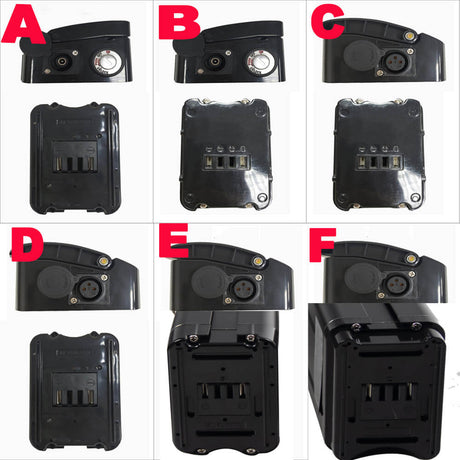 CMACEWHEEL 48V 15Ah 17A 20Ah 24Ah Batterie de remplacement externe amovible et portable pour vélos électriques Cmacewheel Y20 Gw20 Rx20 Max M26 KS26 TP26