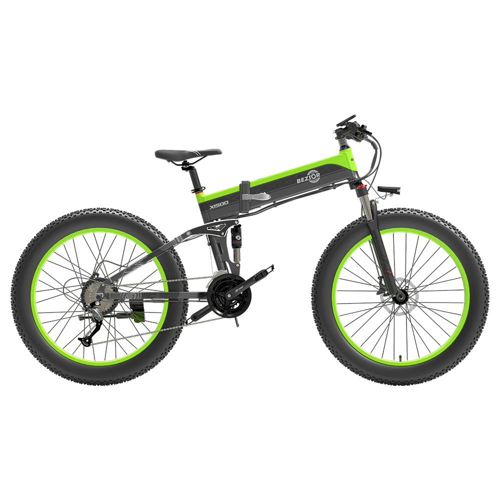 BEZIOR X1500 26" VTT électrique 1500W Moteur 48V 12,8Ah Batterie