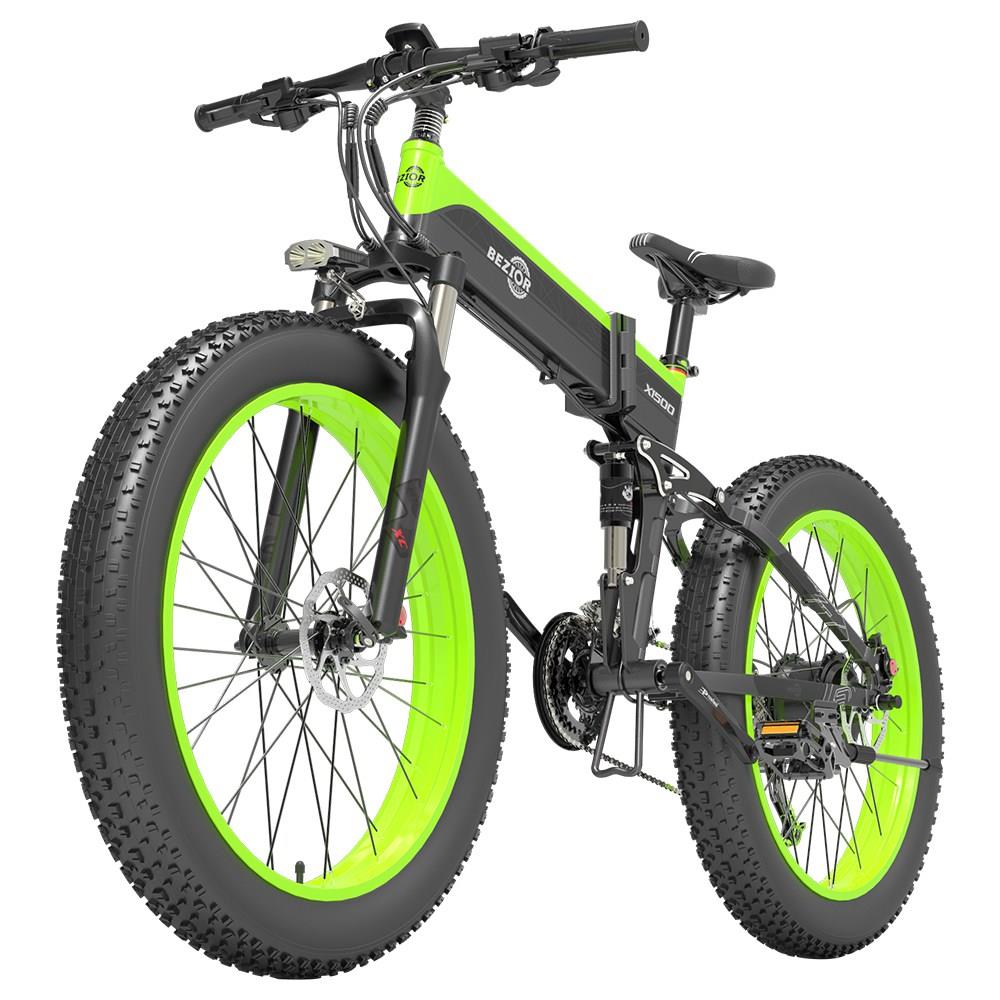 BEZIOR X1500 26" VTT électrique 1500W Moteur 48V 12,8Ah Batterie
