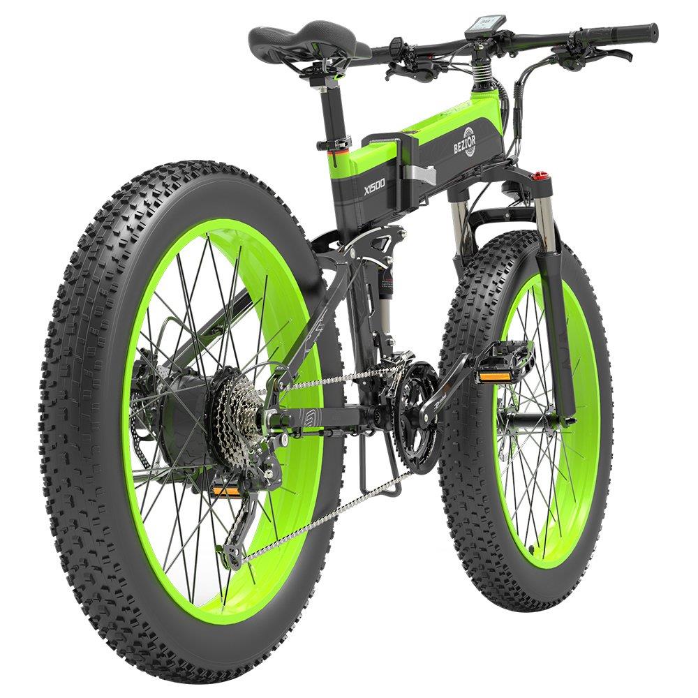 BEZIOR X1500 26" VTT électrique 1500W Moteur 48V 12,8Ah Batterie