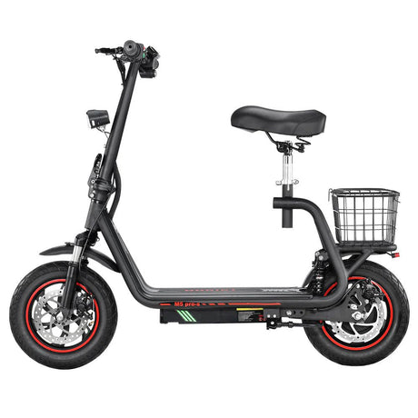 Bogist M5 Pro-S 12" Trottinette électrique pliante 500W Moteur 48V 13Ah Batterie avec siège