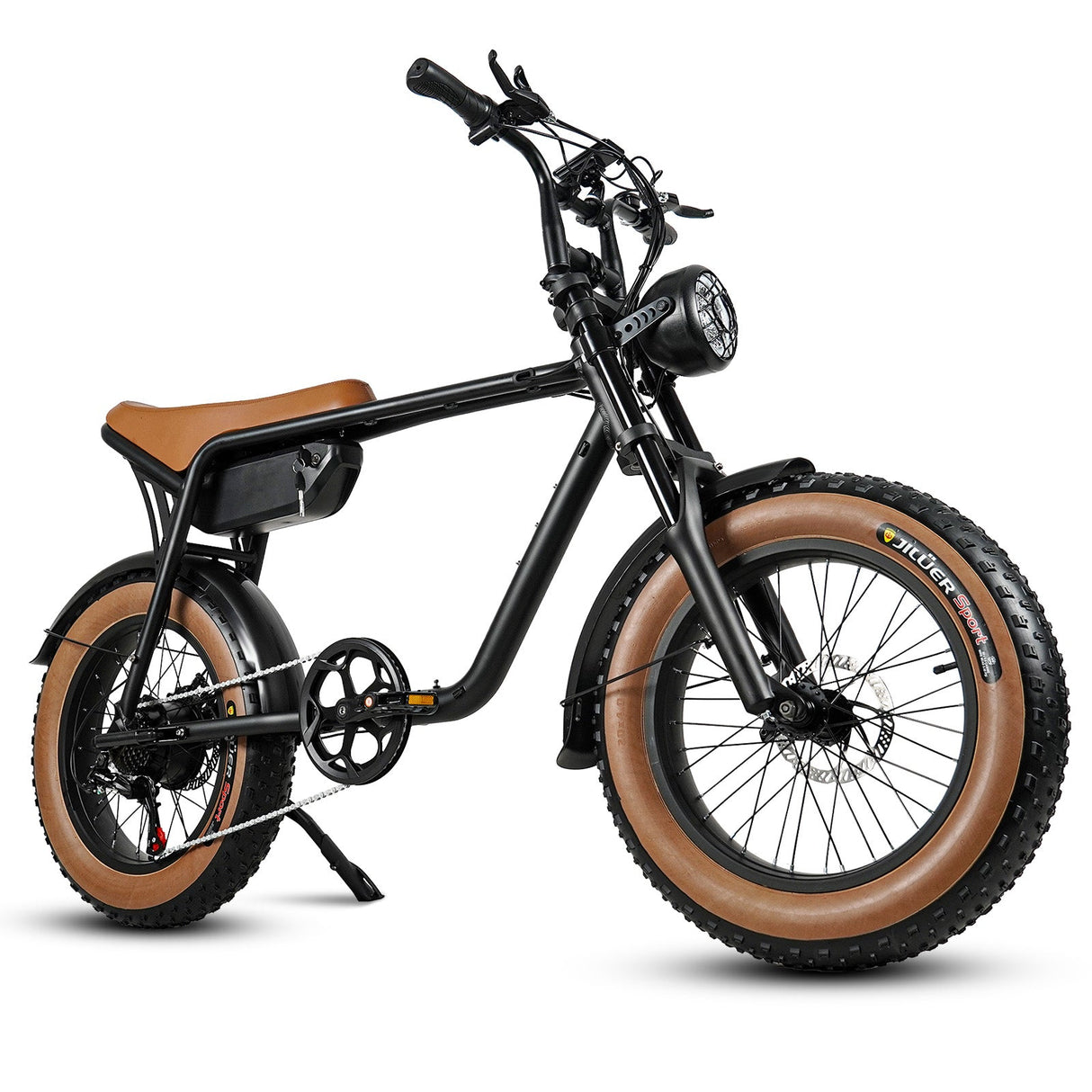 CMACEWHEEL K20 20" Fat Tire Vélo électrique 750W Moteur 48V 15Ah Batterie