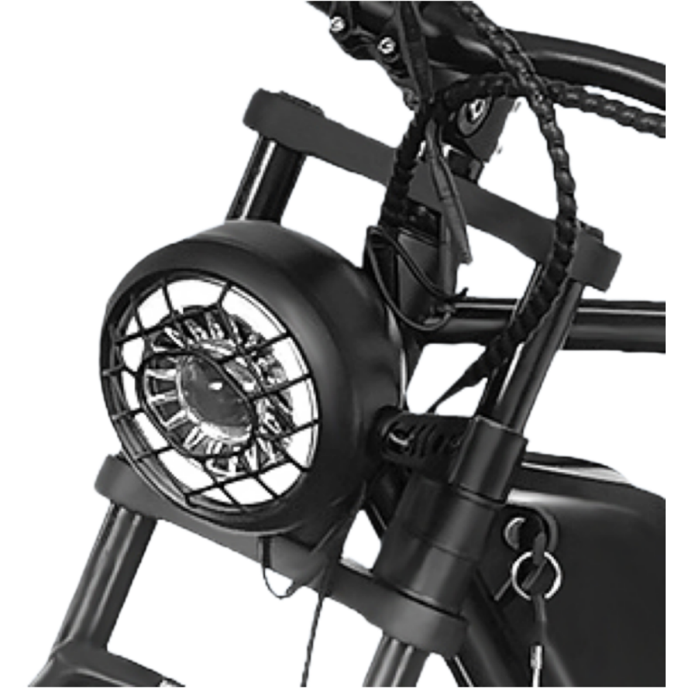 Bicicleta eléctrica todoterreno EMOKO C91 de 20 pulgadas con neumáticos anchos, motor de 1000 W y batería de 48 V y 20 Ah