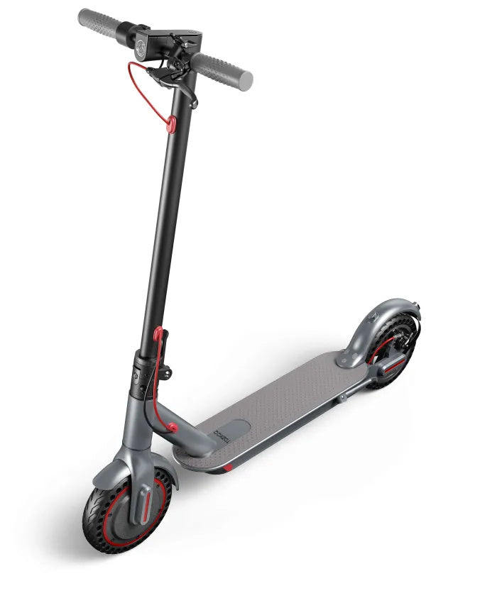 EMOKO HT-H4 Pro argent Trottinette électrique pliante 350W Moteur 36V 10.4Ah Batterie Avec APP gleeride