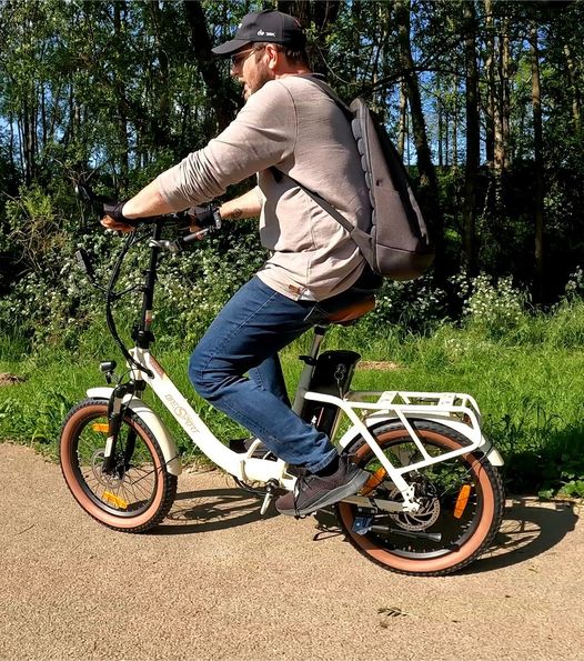 ONESPORT OT16-2 20" Vélo électrique Pliant 250W Moteur 48V 17Ah Batterie Application de soutien