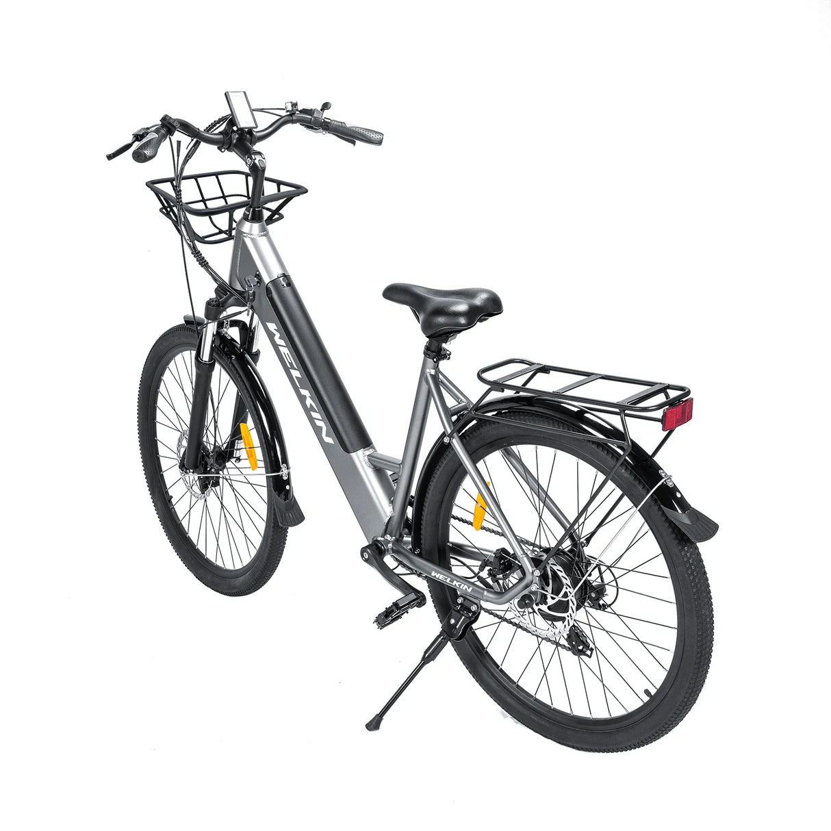 Bicicleta de montaña eléctrica WELKIN WKEM002 de 27,5", motor de 350 W, batería de 36 V y 15 Ah/18 Ah