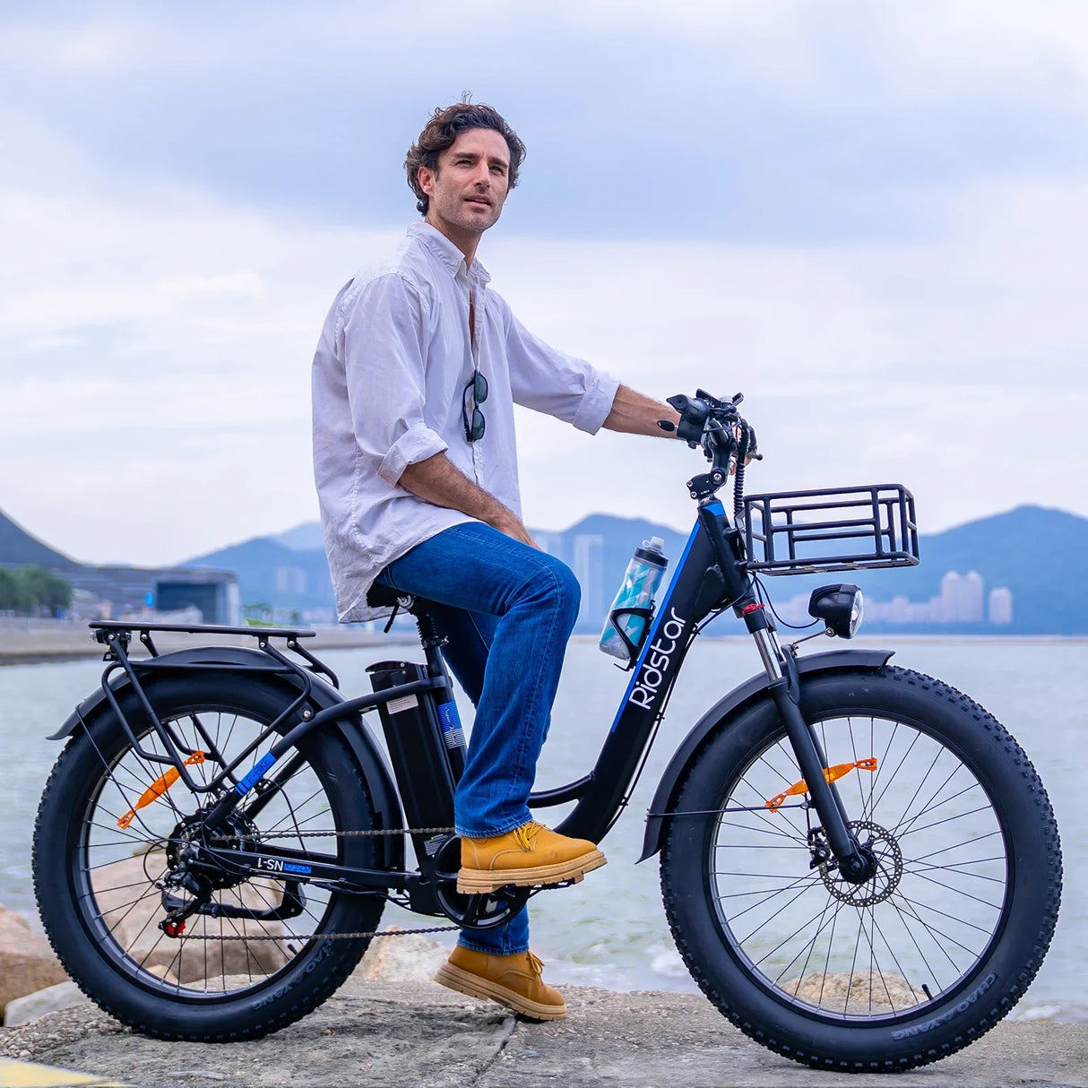 YVY MN26 26" gros pneus vélo électrique de montagne 1500W Moteur 48V 20Ah Batterie