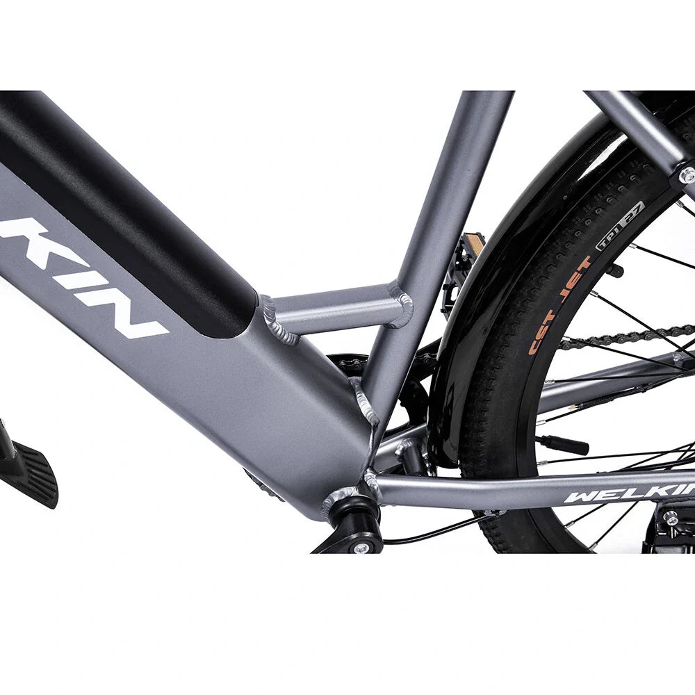 Bicicleta de montaña eléctrica WELKIN WKEM002 de 27,5", motor de 350 W, batería de 36 V y 15 Ah/18 Ah