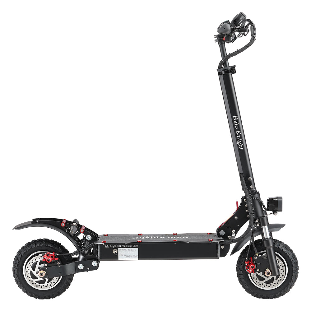 HALO KNIGHT T104 10" Trottinette électrique tout terrain 1000W*2 Moteur 52V 21Ah Batterie