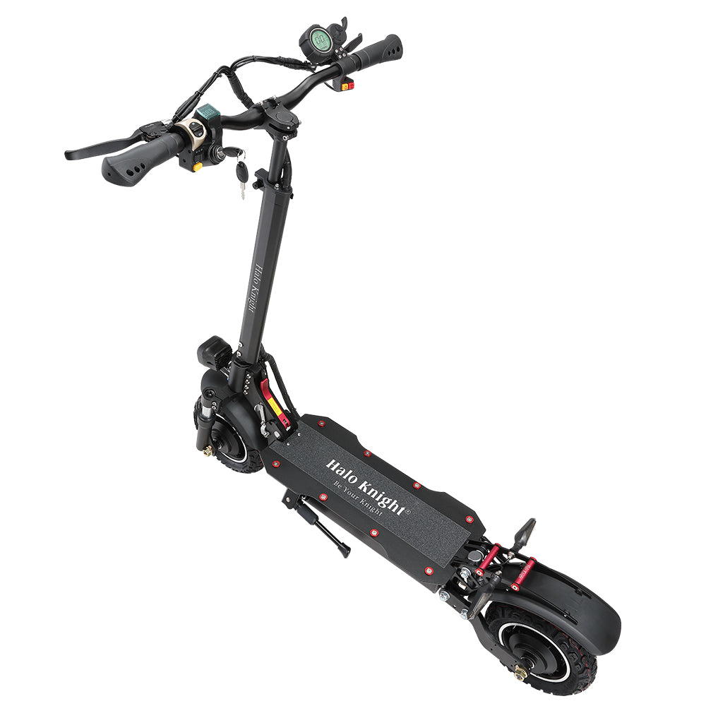 HALO KNIGHT T104 10" Trottinette électrique tout terrain 1000W*2 Moteur 52V 21Ah Batterie