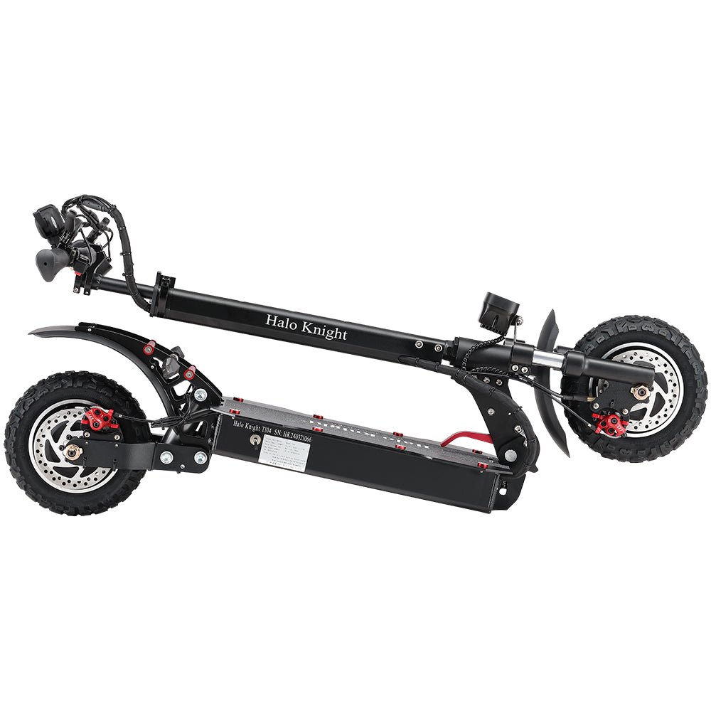 HALO KNIGHT T104 10" Trottinette électrique tout terrain 1000W*2 Moteur 52V 21Ah Batterie