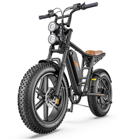 HILLMILES MileZoom 1 VTT Électrique Rétro 20" Moteur 250W 52V 15,6Ah Batterie