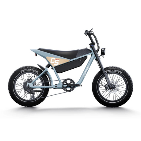 Motocicleta eléctrica HIMIWAY C5 de 20 pulgadas, motor de 750 W, batería de 48 V y 20 Ah