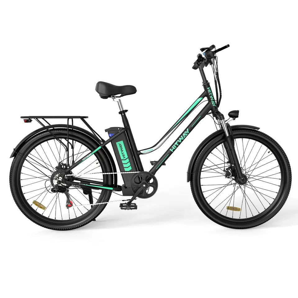 HITWAY BK8 26" Vélo électrique de banlieue 250W Moteur 36V 12Ah Batterie