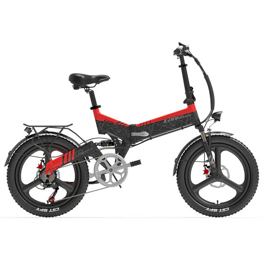Lankeleisi G650 20" Vélo électrique pliant de Ville 500W Moteur 48V 12,8Ah Batterie