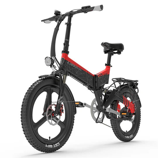 Lankeleisi G650 20" Vélo électrique pliant de Ville 500W Moteur 48V 12,8Ah Batterie