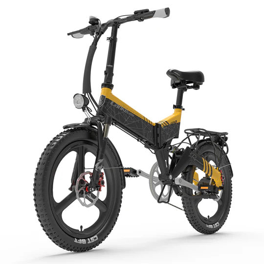 Lankeleisi G650 20" Vélo électrique pliant de Ville 500W Moteur 48V 12,8Ah Batterie