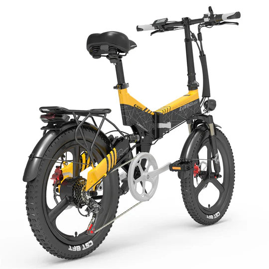 Lankeleisi G650 20" Vélo électrique pliant de Ville 500W Moteur 48V 12,8Ah Batterie