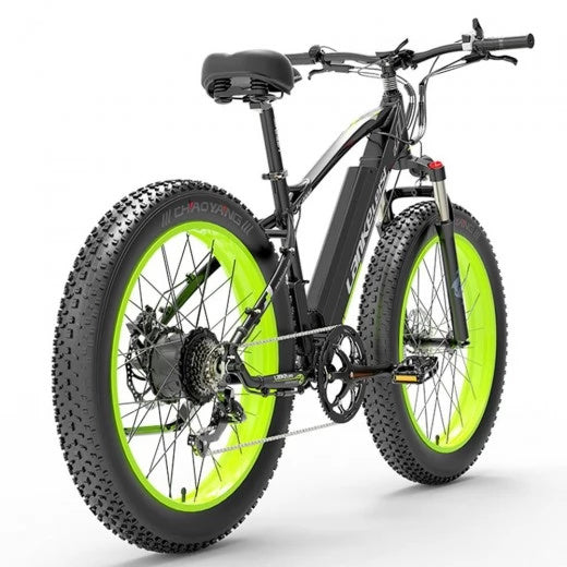 Lankeleisi XC4000 26" Vélo de montagne électrique Fat Tire 1000W Moteur 48V 17,5Ah Batterie