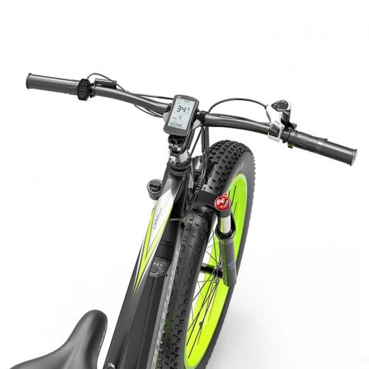 Lankeleisi XC4000 26" Vélo de montagne électrique Fat Tire 1000W Moteur 48V 17,5Ah Batterie