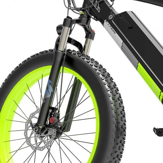 Lankeleisi XC4000 26" Vélo de montagne électrique Fat Tire 1000W Moteur 48V 17,5Ah Batterie