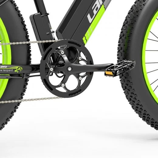 Lankeleisi XC4000 26" Vélo de montagne électrique Fat Tire 1000W Moteur 48V 17,5Ah Batterie