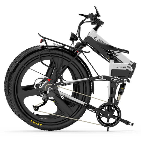 Lankeleisi XT750 Sports 26" Vélo électrique pliant 500W Moteur 48V 12,8Ah Batterie