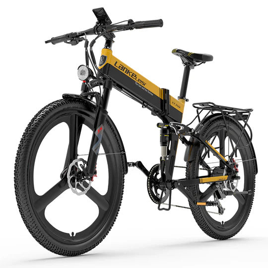 Lankeleisi XT750 Sports 26" Vélo électrique pliant 500W Moteur 48V 12,8Ah Batterie