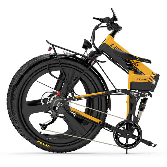 Lankeleisi XT750 Sports 26" Vélo électrique pliant 500W Moteur 48V 12,8Ah Batterie