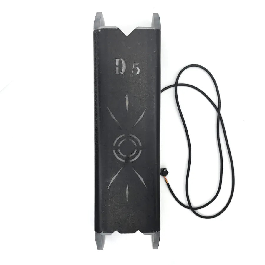 OBARTER D5 Panneau avant en acrylique pour scooter avec lumières LED