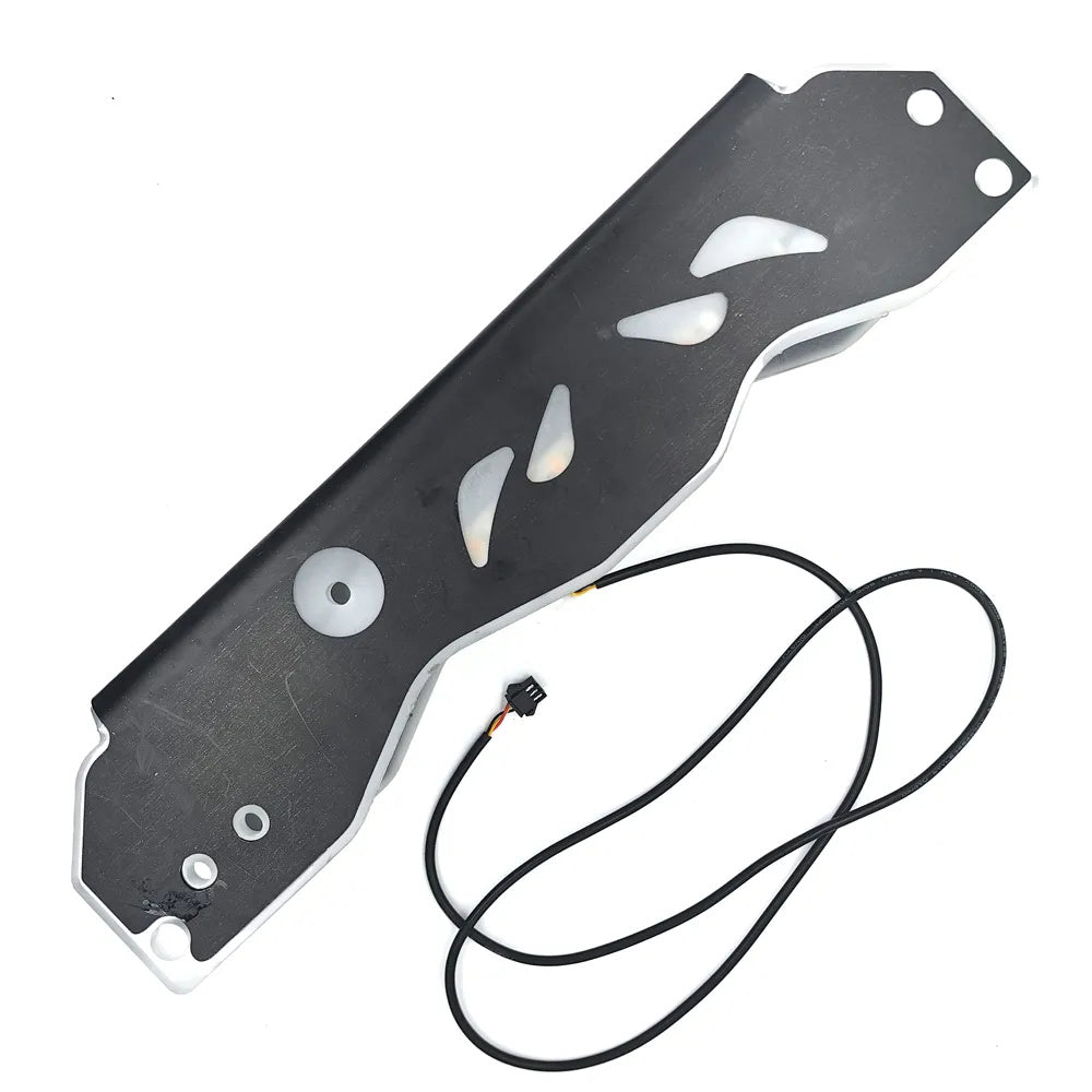 OBARTER D5 Panneau avant en acrylique pour scooter avec lumières LED