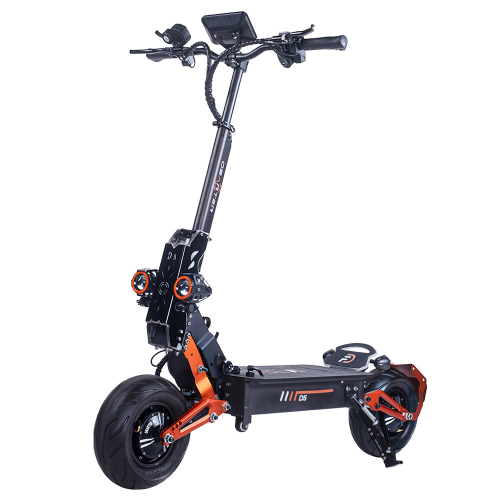 OBARTER D5 12" Fat Tire Trottinette électrique 2500W*2 Dual Moteur 48V 35Ah Batterie