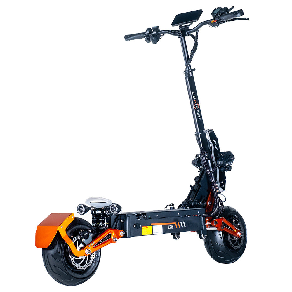 OBARTER D5 12" Fat Tire Trottinette électrique 2500W*2 Dual Moteur 48V 35Ah Batterie